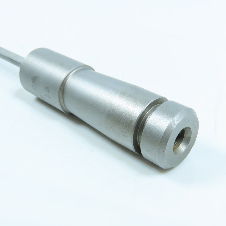 Hyper Tool 5.5mm .2204" x 10" Carbide Tipped Gun Drill Single Flute Coolant Fed