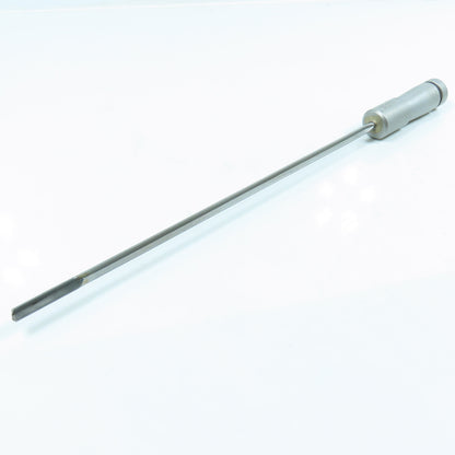 Hyper Tool 5.5mm .2204" x 10" Carbide Tipped Gun Drill Single Flute Coolant Fed