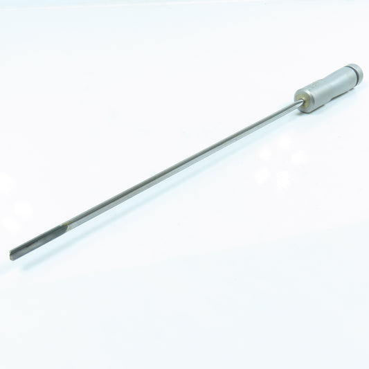 Hyper Tool 5.5mm .2204" x 10" Carbide Tipped Gun Drill Single Flute Coolant Fed
