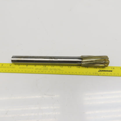 Rock River Tool 1.1811 Diam. 8 Flute Spiral End Mill 1" Smooth Shank 3" LOC