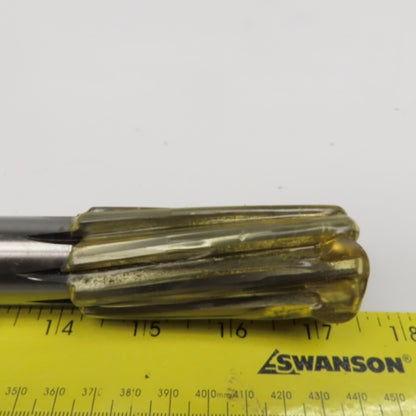 Rock River Tool 1.1811 Diam. 8 Flute Spiral End Mill 1" Smooth Shank 3" LOC