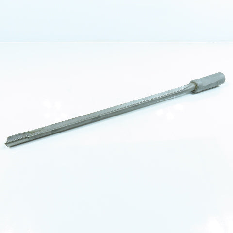 37/64" .5781" x 16" Carbide Tipped Gun Drill Single Flute Coolant Fed