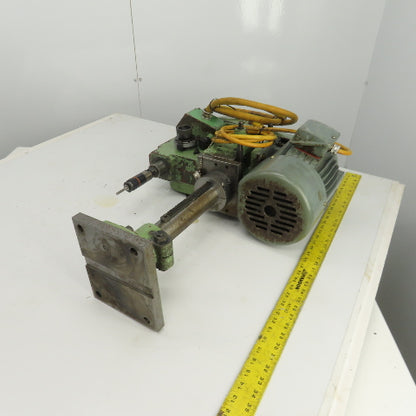 Universal Automatic ATH Vertical Tapping Head 1595 RPM 3PH 230/460V 10" Stroke