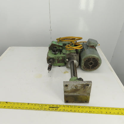 Universal Automatic ATH Vertical Tapping Head 1595 RPM 3PH 230/460V 10" Stroke