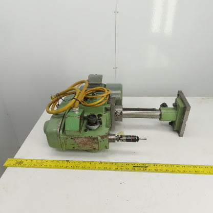 Universal Automatic ATH Vertical Tapping Head 1595 RPM 3PH 230/460V 10" Stroke
