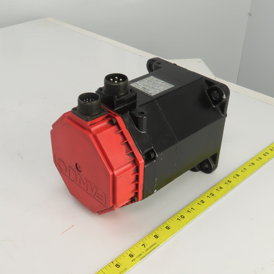 Fanuc A06B-0143-B075#7008 2.8KW Servo Motor 3000RPM 155VACV 3PH W/Encoder