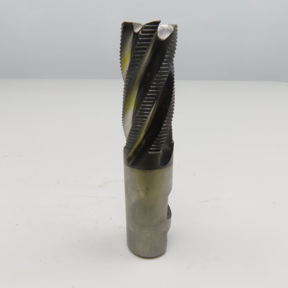Hanita 1" Diam. 5 Flute Spiral Roughing End Mill M42 Cobalt 1" Weldon 2" LOC