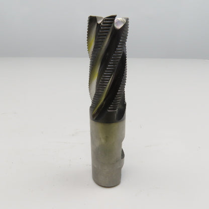 Hanita 1" Diam. 5 Flute Spiral Roughing End Mill M42 Cobalt 1" Weldon 2" LOC