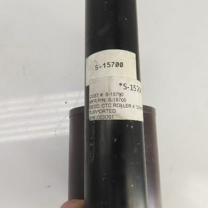 4" Diameter CTC Roller Assy. 4-1/2" Wide Outboard Supported