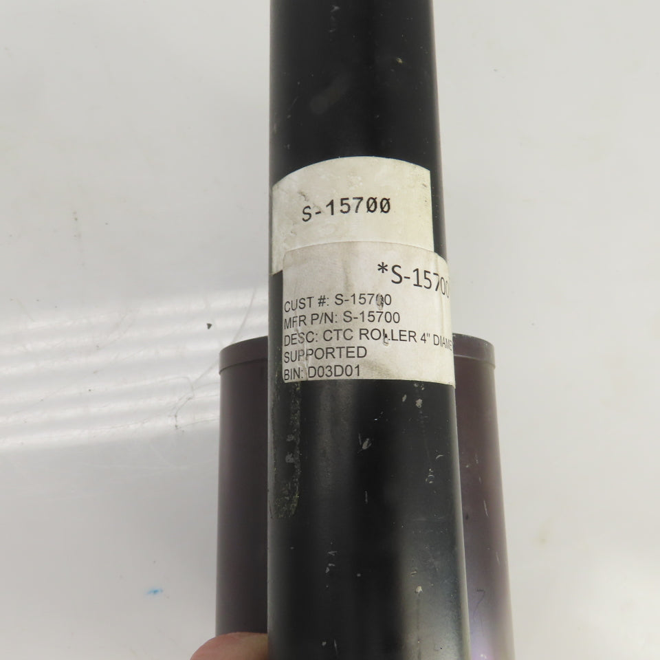 4" Diameter CTC Roller Assy. 4-1/2" Wide Outboard Supported