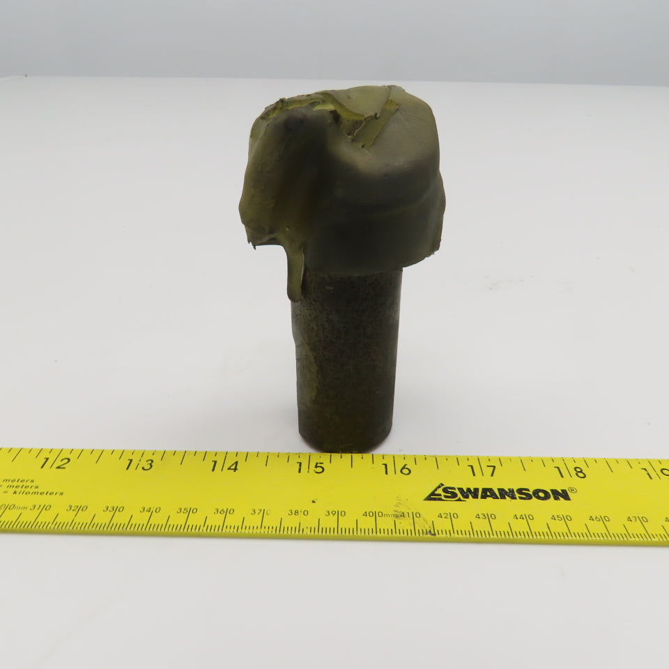 2" Diam. 2 Flute Spiral End Mill 1-1/4" Weldon 1-1/2" LOC 4" OAL HSS