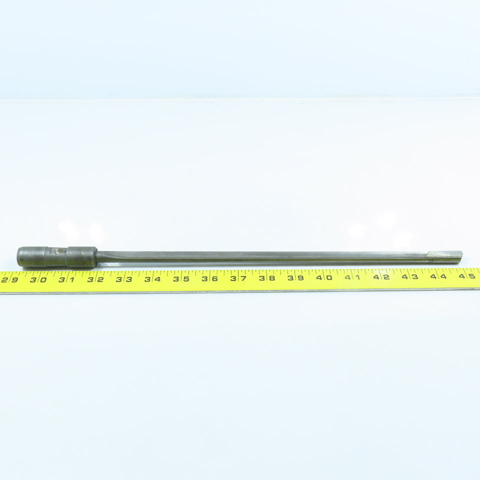 DME Tool 29/64" x 16" Carbide Tipped Gun Drill Single Flute Coolant Fed