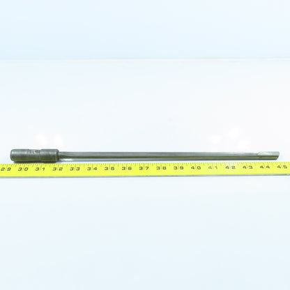 DME Tool 29/64" x 16" Carbide Tipped Gun Drill Single Flute Coolant Fed