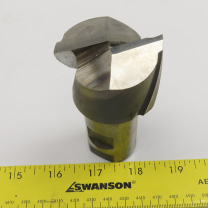 2" Diam. 2 Flute Spiral End Mill 1-1/4" Weldon 1-1/4" LOC 1-7/8" OAL HSS