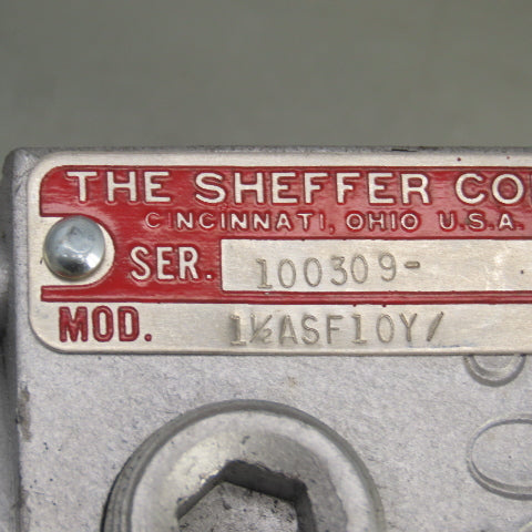 Sheffer 1-1/2ASF10Y Tandem Duplex Air Cylinder 10" Stroke 5/8" Rod 1-1/2" Bore
