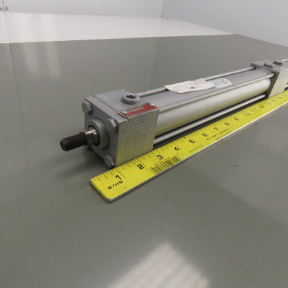 Sheffer 1-1/2ASF10Y Tandem Duplex Air Cylinder 10" Stroke 5/8" Rod 1-1/2" Bore