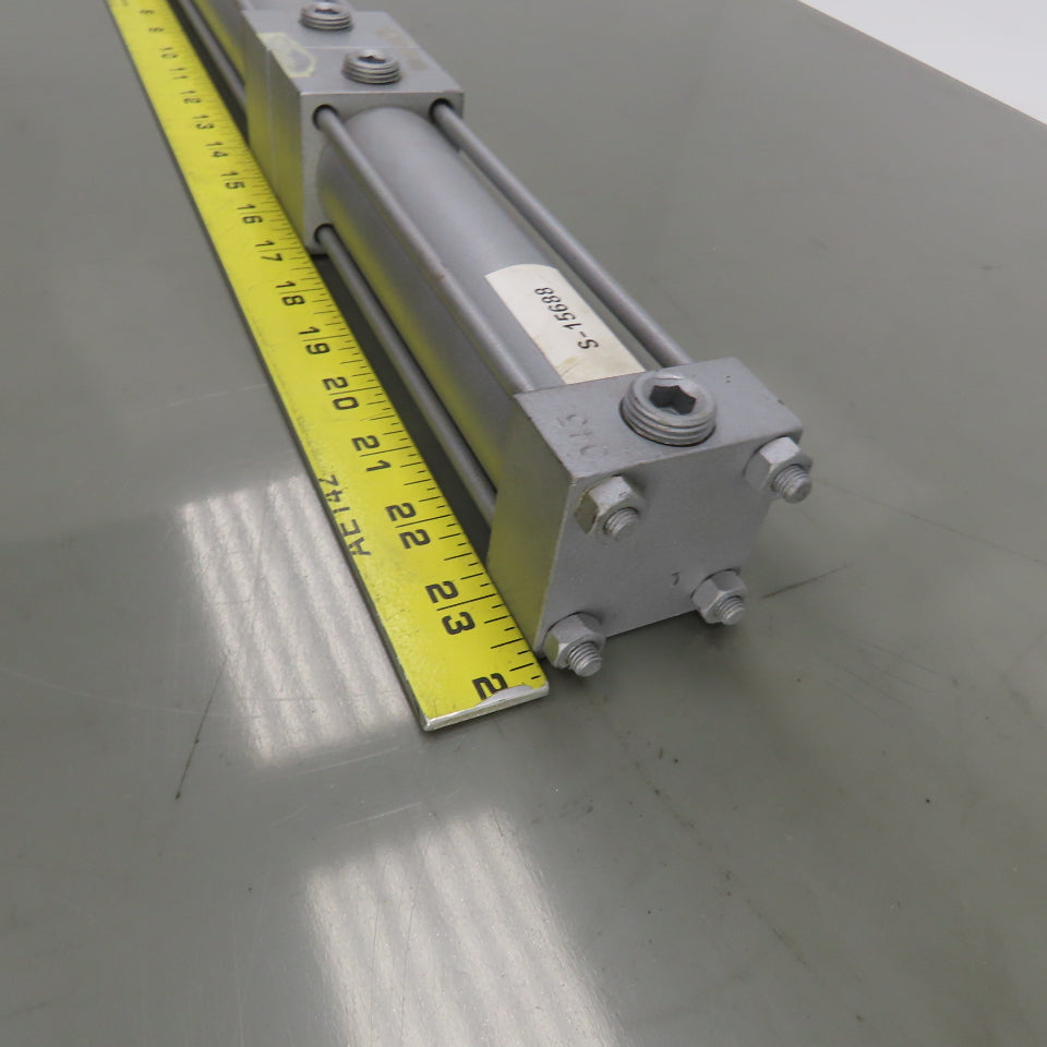 Sheffer 1-1/2ASF10Y Tandem Duplex Air Cylinder 10" Stroke 5/8" Rod 1-1/2" Bore