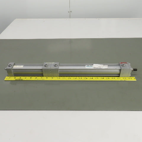 Sheffer 1-1/2ASF10Y Tandem Duplex Air Cylinder 10" Stroke 5/8" Rod 1-1/2" Bore