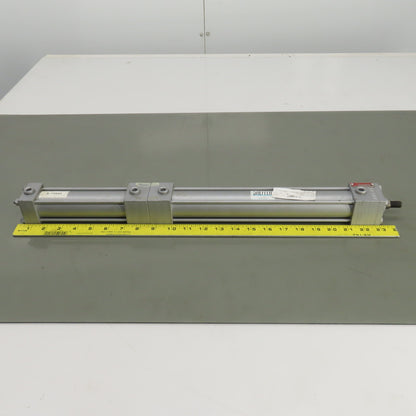 Sheffer 1-1/2ASF10Y Tandem Duplex Air Cylinder 10" Stroke 5/8" Rod 1-1/2" Bore