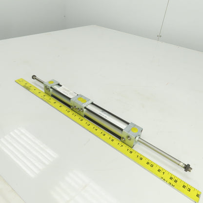 Parker AU2B Double Ended Inverter Cylinder 1-1/8" Bore 2-1/2"x 3-3/4" Stroke