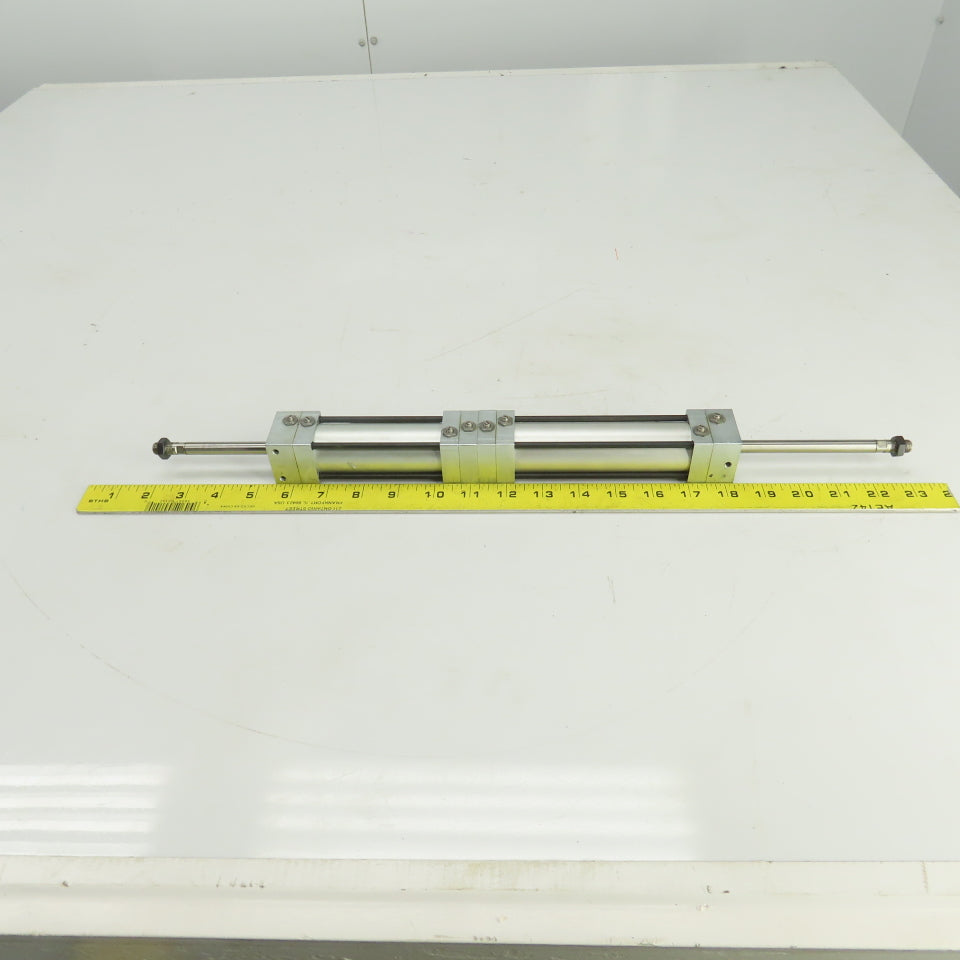 Parker AU2B Double Ended Inverter Cylinder 1-1/8" Bore 2-1/2"x 3-3/4" Stroke