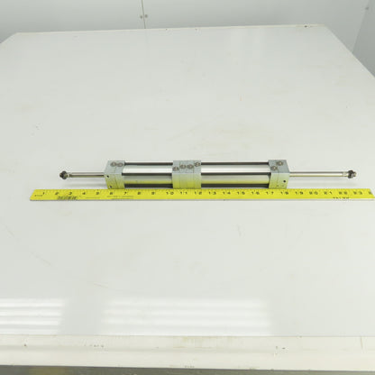 Parker AU2B Double Ended Inverter Cylinder 1-1/8" Bore 2-1/2"x 3-3/4" Stroke