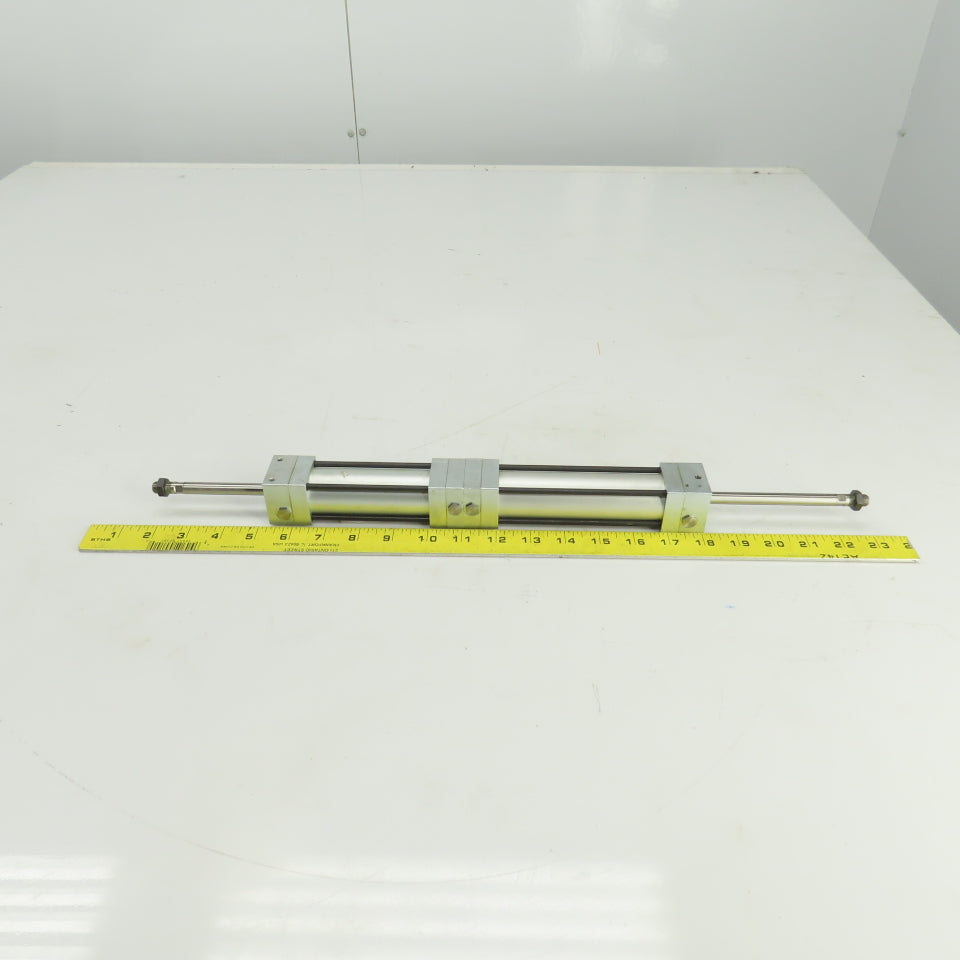Parker AU2B Double Ended Inverter Cylinder 1-1/8" Bore 2-1/2"x 3-3/4" Stroke