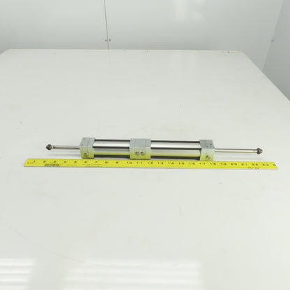 Parker AU2B Double Ended Inverter Cylinder 1-1/8" Bore 2-1/2"x 3-3/4" Stroke