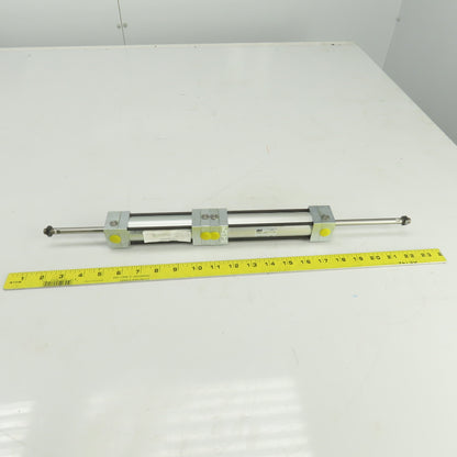 Parker AU2B Double Ended Inverter Cylinder 1-1/8" Bore 2-1/2"x 3-3/4" Stroke