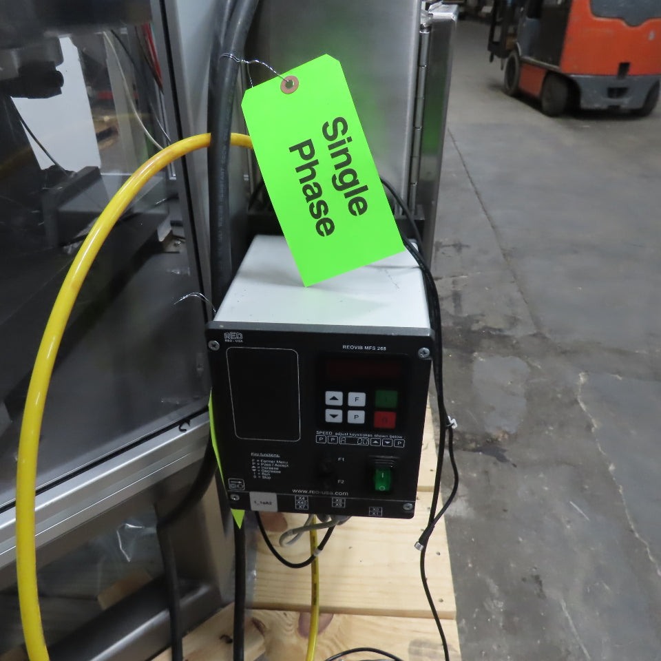 Flow Automation 220V Pharmaceutical Grade 42FPM Hopper Feeder Vibratory Sorter