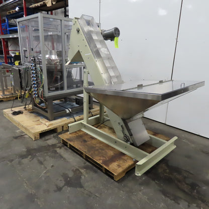 Flow Automation 220V Pharmaceutical Grade 42FPM Hopper Feeder Vibratory Sorter