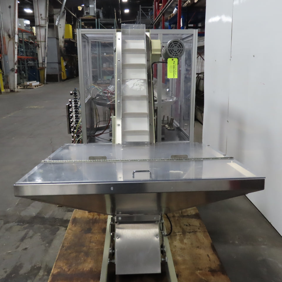Flow Automation 220V Pharmaceutical Grade 42FPM Hopper Feeder Vibratory Sorter