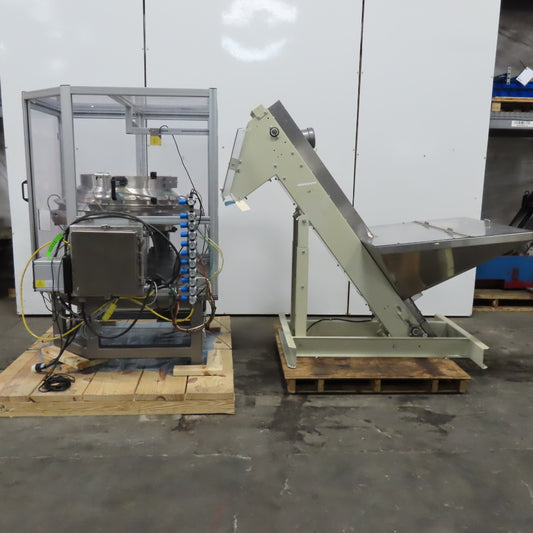 Flow Automation 220V Pharmaceutical Grade 42FPM Hopper Feeder Vibratory Sorter