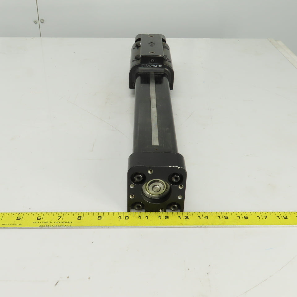 Tolomatic 05150767 BCS15/BNL02 Rodless Linear Screw Actuator 12" Travel 22" OAL