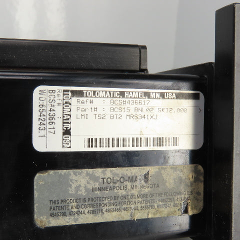 Tolomatic BCS744757 BCS15/BNL02 Rodless Linear Screw Actuator 12" Travel 22" OAL