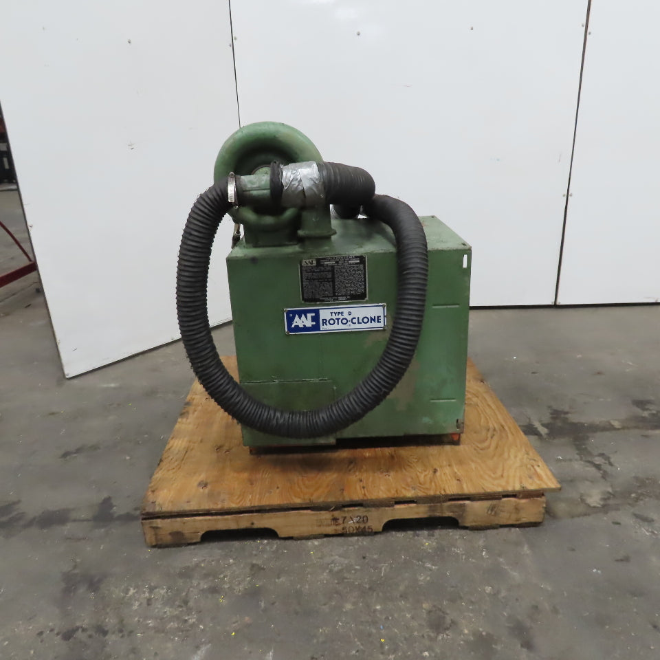 AFF International Roto-Clone 3-1/2" Exhauster Dust Collector 208-220/480V 3Ph