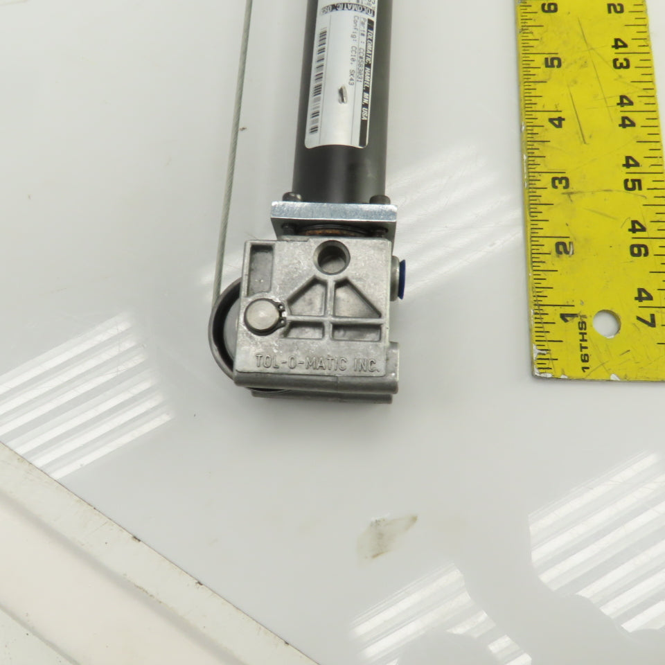 Tol-o-matic CC#583031 CC10/SK43 Double Acting Cable Cylinder 1" Bore 43" Stroke