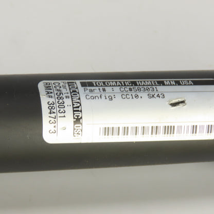 Tol-o-matic CC#583031 CC10/SK43 Double Acting Cable Cylinder 1" Bore 43" Stroke