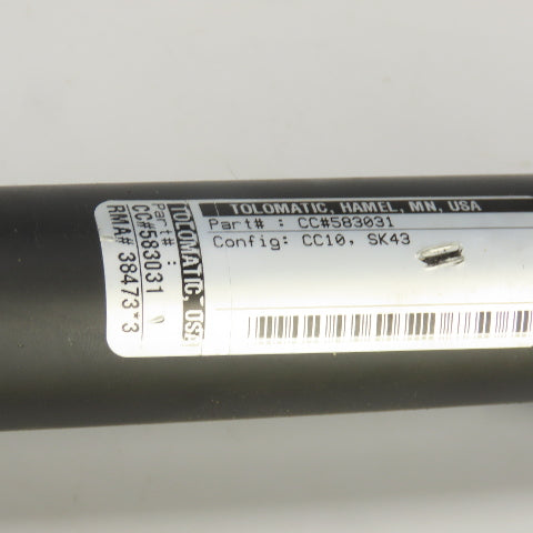 Tol-o-matic CC#583031 CC10/SK43 Double Acting Cable Cylinder 1" Bore 43" Stroke
