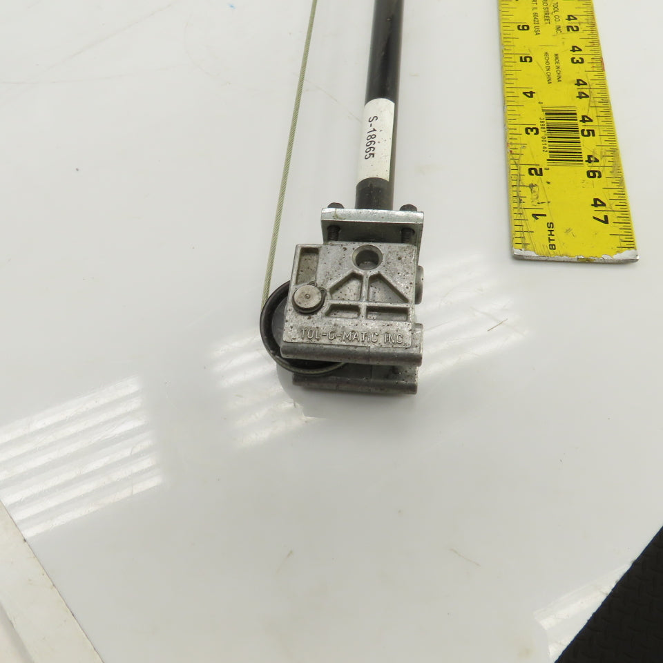 Tol-o-matic 10850008#416918 Double Acting Cable Cylinder 1/2" Bore 48" Stroke
