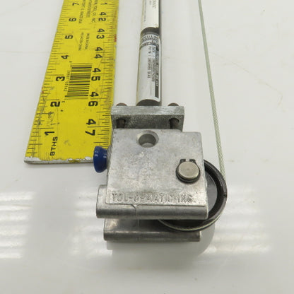 Tol-o-matic 10850008#7454 Double Acting Cable Cylinder 1/2" Bore 48" Stroke