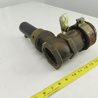 Pneumatic Actuated Brass Gate Valve 2-1/2" NPT