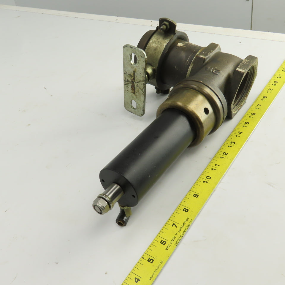 Pneumatic Actuated Brass Gate Valve 2-1/2" NPT