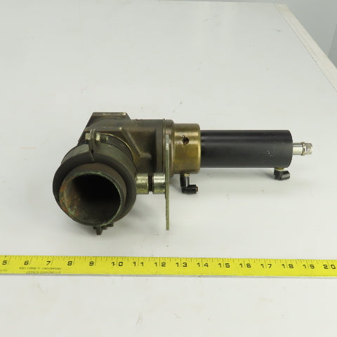 Pneumatic Actuated Brass Gate Valve 2-1/2" NPT