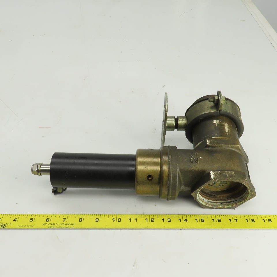 Pneumatic Actuated Brass Gate Valve 2-1/2" NPT