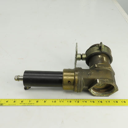 Pneumatic Actuated Brass Gate Valve 2-1/2" NPT