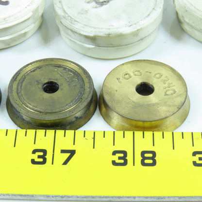 Parlec Misc. Double Angle Coolant Seal .477" .536" Various Sizes Lot of 38
