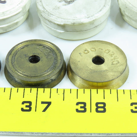 Parlec Misc. Double Angle Coolant Seal .477" .536" Various Sizes Lot of 38