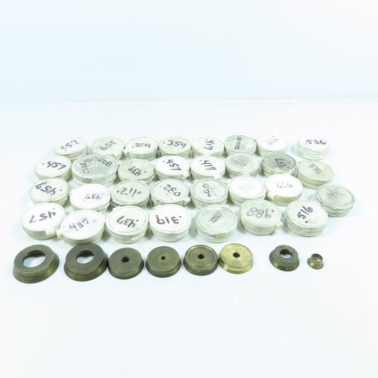 Parlec Misc. Double Angle Coolant Seal .477" .536" Various Sizes Lot of 38
