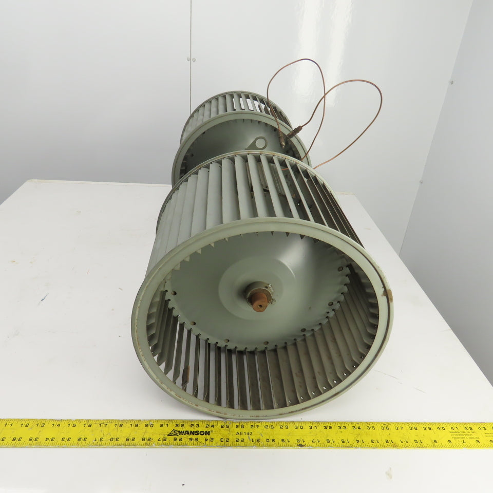 US Electrical 2HP Double Squirrel Cage Fan 230/460V 835RPM 15-1/2" Dia